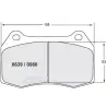 PFC 11 Front Brake Pads for Nissan 350Z (Brembo)