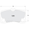 PFC 11 Rear Brake Pads for Porsche 997 GT3