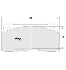 PFC 05 Rear Brake Pads for Nissan GT-R