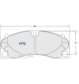 PFC 11 Front Brake Pads for Porsche 991 GT3