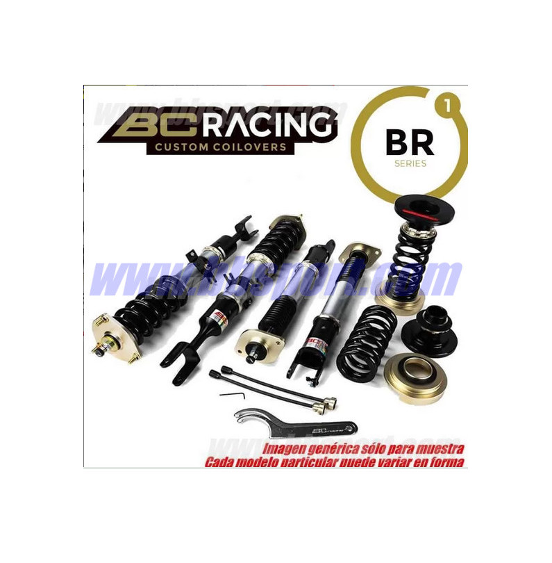 BMW Serie 3 E46 no M3 Suspensiones ajustables cuerpo roscado BC Racing serie BR Type RA BMW Serie 3 E46 no M3 Suspensiones ajustables cuerpo roscado BC Racing serie BR Type RA