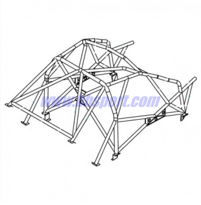 Sparco Multipoint Weld-In Roll Cage for Subaru Impreza GD (4-Door, 01-07) Sparco Multipoint Weld-In Roll Cage for Subaru Impreza GD (4-Door, 01-07)