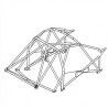 Sparco Multipoint Weld-In Roll Cage for Renault Clio 3 RS (06-12)