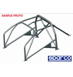 Sparco 6-Point Bolt-In Roll Cage for Peugeot 207 - FIA
