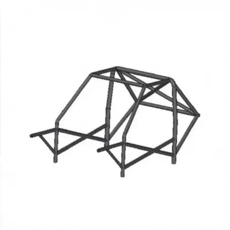 Sparco 8-Point Weld-In Roll Cage for Subaru Impreza GC (4-Door, 92-00) - FIA