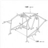 Sparco 23-Point Bolt-In Roll Cage for Lancia Delta HF Integrale (87-93)