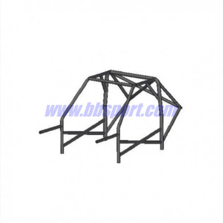 Sparco 8-Point Weld-In Roll Cage for Honda Civic EK (95-01) - FIA