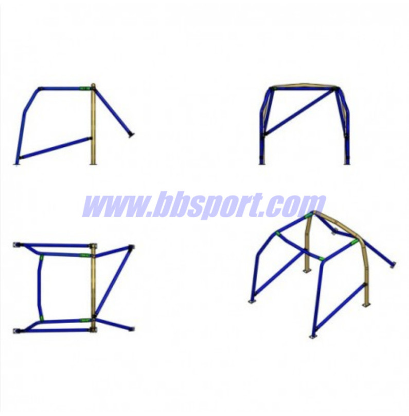 Sparco 6-Point Bolt-In Roll Cage for BMW 2002 - FIA Sparco 6-Point Bolt-In Roll Cage for BMW 2002 - FIA