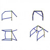 Sparco 6-Point Bolt-In Roll Cage for Renault Clio 1 (91-98) - FIA
