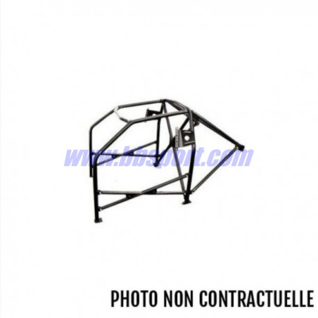 Sparco 6-Point Bolt-In Roll Cage for Renault Clio 2 (00-05) - FIA