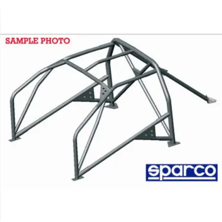 Sparco 6-Point Bolt-In Roll Cage for VW Golf 2 (83-92) - FIA