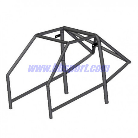 Sparco 8-Point Bolt-In Roll Cage for Peugeot 106 - FIA