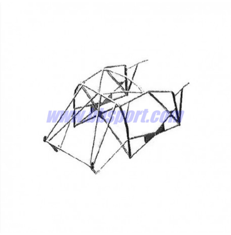ROLL CAGE OMP PEUGEOT CLIO 3RD SERIES 3 Doors Rs2000 Om N/A 5704 - _05_12