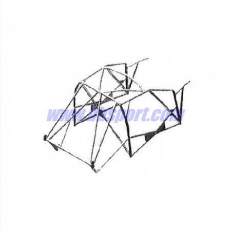 JAULA ANTIVUELCO OMP PEUGEOT CLIO 3RD SERIES 3 Doors Rs2000 Om N/A 5704 - _05_12
