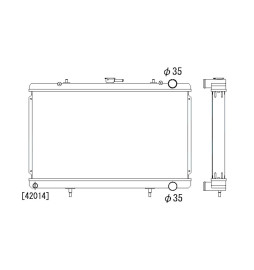 Koyorad Aluminium Radiator for Nissan 200SX S13 CA18DET