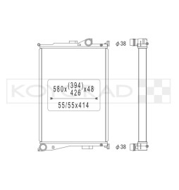 Koyorad Aluminium Radiator for BMW M3 E46