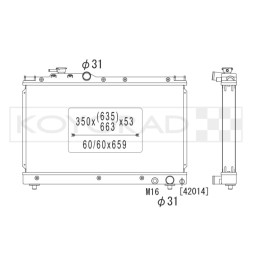 Koyorad Aluminium Radiator for Toyota Celica ST202 & GT-Four ST205 (94-99)