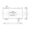 Koyorad Aluminium Radiator for Honda NSX (90-05)