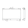 Koyorad Aluminium Radiator for Mitsubishi Lancer Evo 7, 8, 9