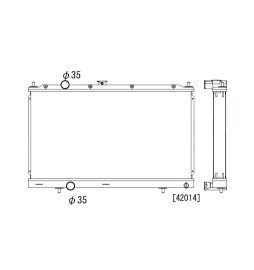 Koyorad Aluminium Radiator for Mitsubishi Lancer Evo 9 (IX)