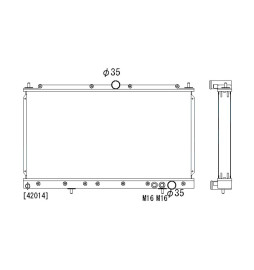 Koyorad XL Aluminium Radiator for Mitsubishi 3000 GT