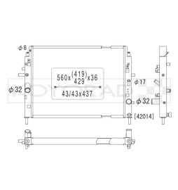 Koyorad Aluminium Radiator for Mazda MX-5 NC (06-15)