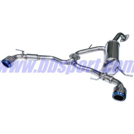 HKS "Legamax Premium" Catback for Suzuki Swift Sport ZC33S