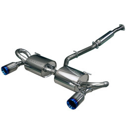 HKS "Legamax Sports" Ti-Tip Catback for Subaru BRZ