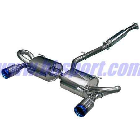 HKS "Legamax Sports" Ti-Tip Catback for Subaru BRZ