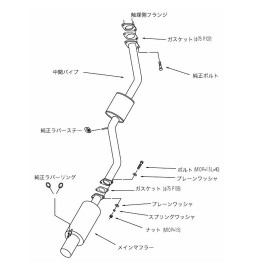 HKS "Hi-Power 409" Catback for Toyota Supra MK4 (2JZ-GE)