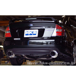 HKS "Silent Hi-Power" Silencer for Subaru Legacy B4 BL5 (03-09, EJ20 Turbo)
