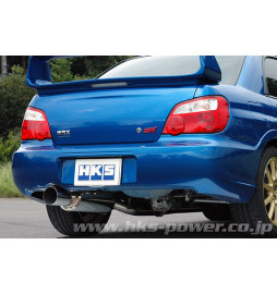 HKS "Silent Hi-Power" Catback for Subaru Impreza GDB (E-G) (04-07)
