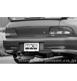 HKS "Silent Hi-Power" Catback for Subaru Impreza GC8 (92-00)