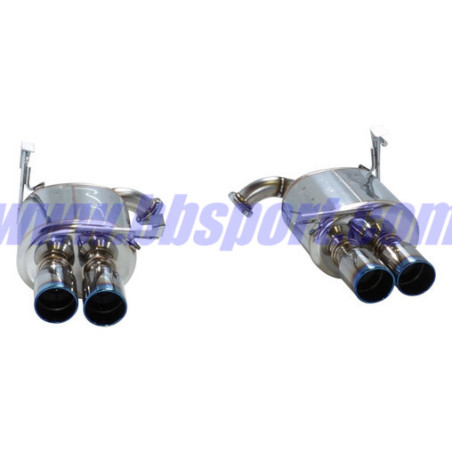 HKS "Legamax" Ti-Tip Silencer for Subaru Impreza GVF & GVG (07-11)