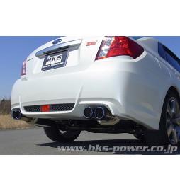 HKS "Legamax" Ti-Tip Silencer for Subaru Impreza GVF & GVG (07-11)