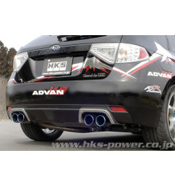 HKS "Legamax" Silencer for Subaru Impreza GRB & GRF (07-11)