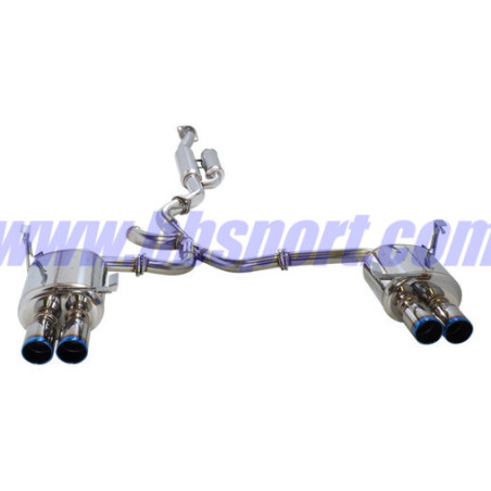 HKS "Legamax" Ti-Tip Catback for Subaru Impreza GVB & GVF (07-11)