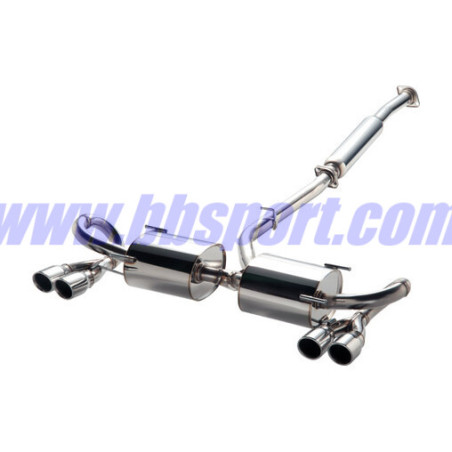 HKS "Legamax Sports" Catback for Subaru BRZ - Inc. Diffusers