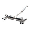 HKS "Legamax Sports" Catback for Subaru BRZ - Inc. Diffusers