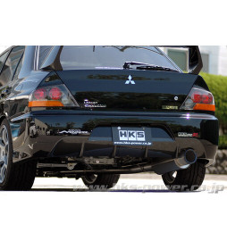 HKS "Hi-Power Spec-R" Catback for Mitsubishi Lancer Evo 9