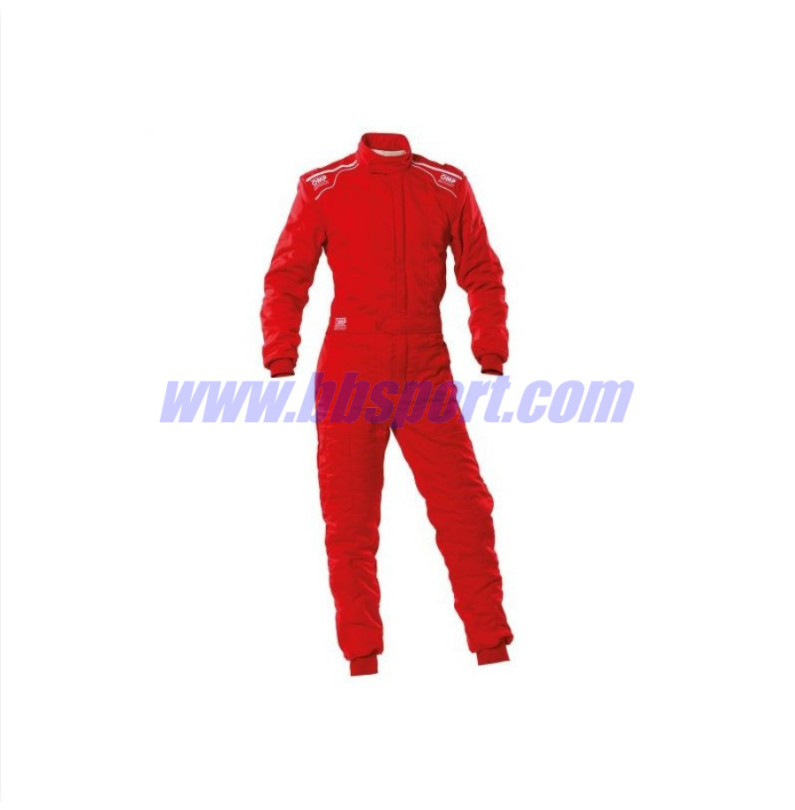 Mono automovilismo ignífugo OMP SPORT ROJO