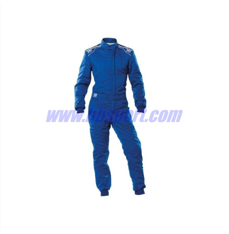 Mono automovilismo ignífugo OMP SPORT AZUL