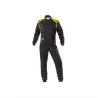 Mono automovilismo ignífugo OMP FIRST-S negro/amarillo