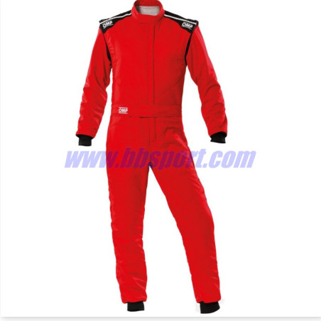 Mono automovilismo ignífugo OMP FIRST-S rojo