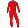 Mono automovilismo ignífugo OMP FIRST-S rojo