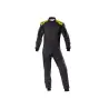 Mono automovilismo ignífugo OMP FIRST EVO negro/amarillo