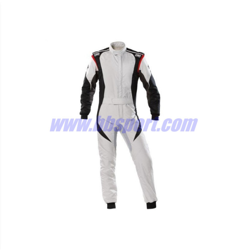 Mono automovilismo ignífugo OMP FIRST EVO gris/negro