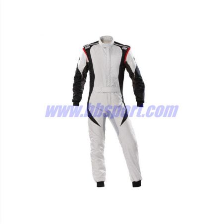 Mono automovilismo ignífugo OMP FIRST EVO gris/negro