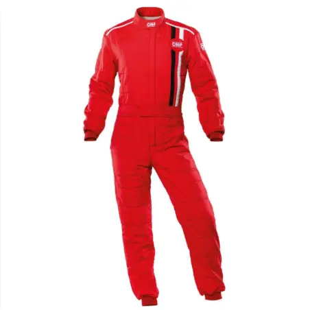 Mono automovilismo ignífugo OMP MY2021 rojo
