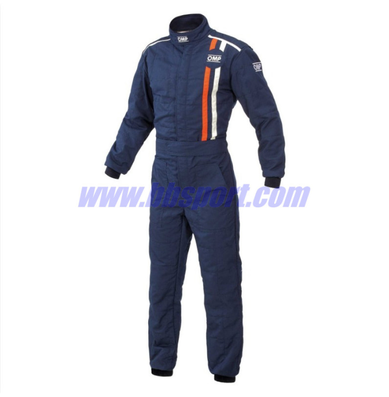 Mono automovilismo ignífugo OMP MY2021 azul marino